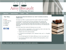 Tablet Screenshot of breaultlaw.com
